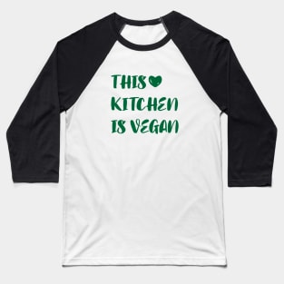 Aesthetic vegan gifts Kitchen Decor Cute Cooking Art Kitchen Wall Art Print Minimalist Heart Print Black Chef Baseball T-Shirt